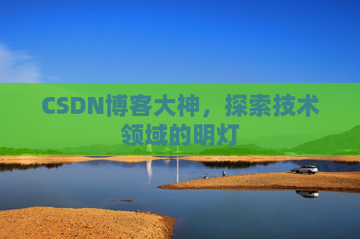 CSDN博客大神，探索技术领域的明灯